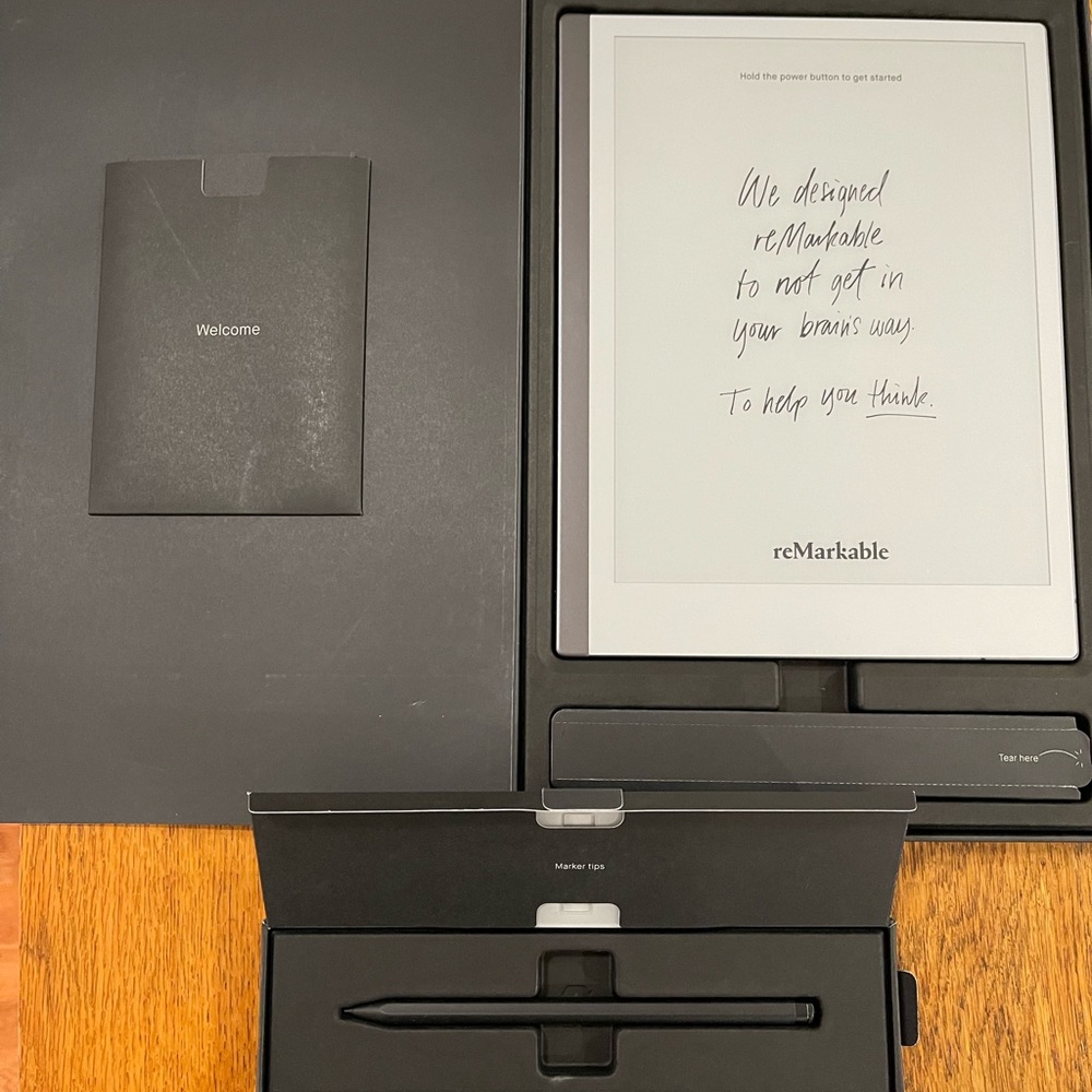 reMarkable 2 (with Marker Plus), Retail: $498